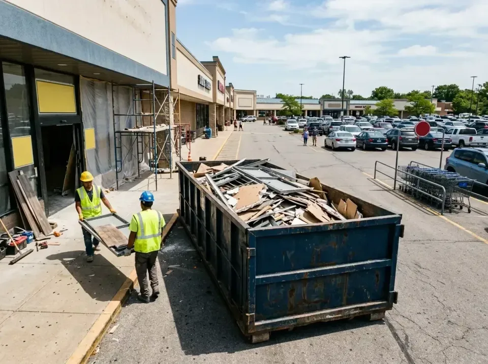 retail-store-renovation-debris-003 — frequently asked questions, Roll-off Dumpster Rentals in Little Elm, TX